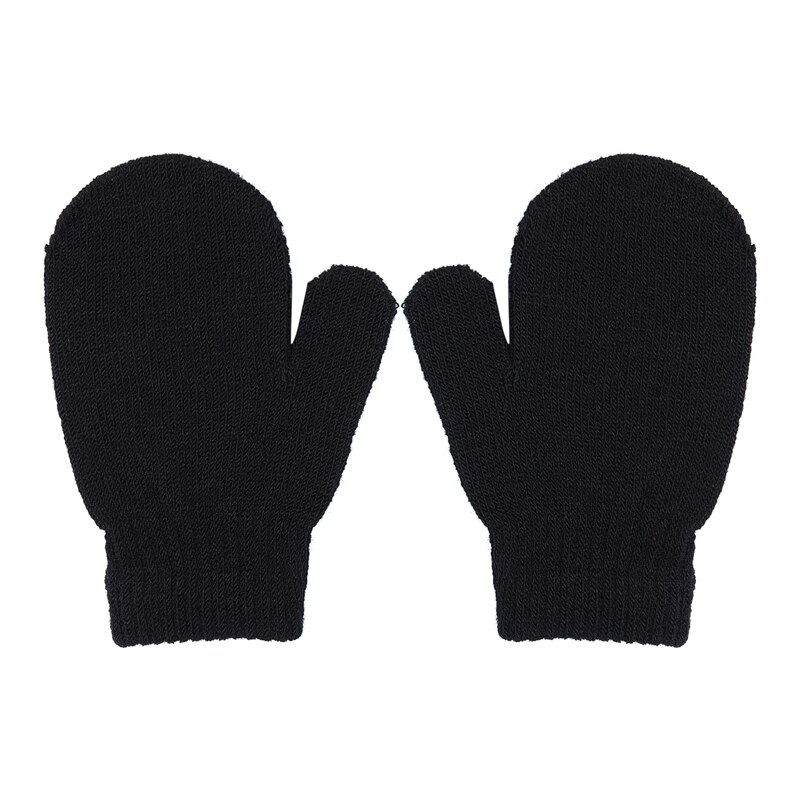 7 Colors Baby Toddler Mittens Gloves Boys Girls Children Solid Winter Warm Protection Gloves: 2