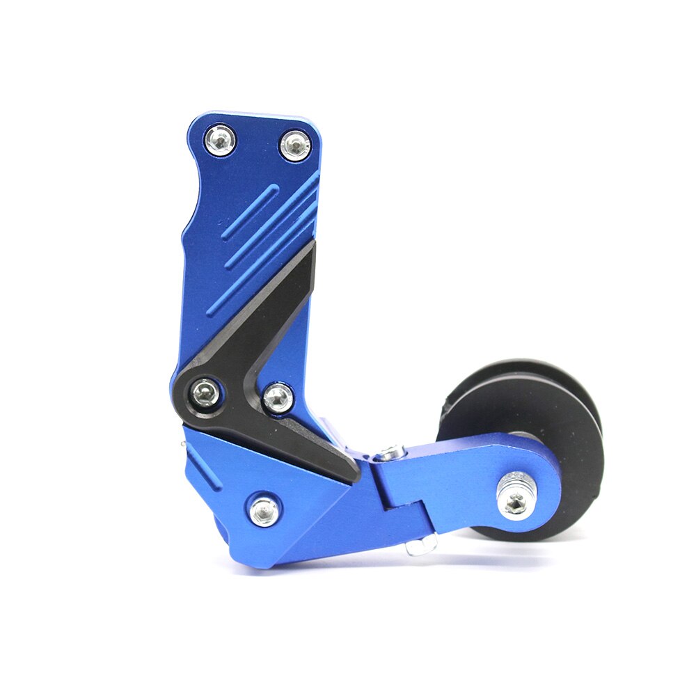 Uniwersalny aluminium motocyklowe regulator rolkowy napinacz łańcucha dla siekacz ATV silnik terenowy