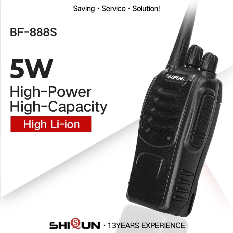 2 pièces 4 pièces 10 pièces Baofeng BF-888S talkie-walkie 888s 5W 400-470MHz UHF BF888s BF 888S H777 pas cher Radio bidirectionnelle USB chargeur