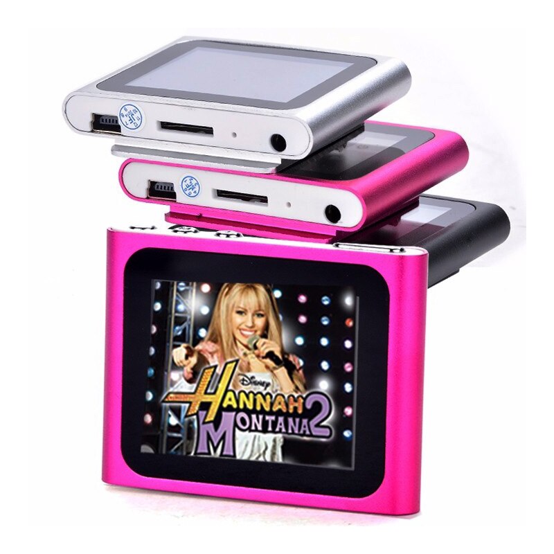 Mp3 Mp4 Music Video Media Player FM Games Movie 1.8" LCD Screen Support TF Card Clip Sport Digital MP4 Player