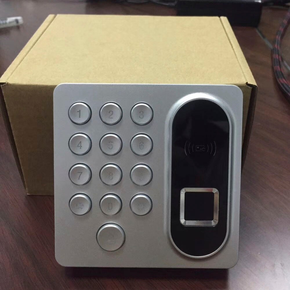 Biometric Fingerprint Access Control 125KHZ Keypad Card Reader Door Lock System RFID 200 user