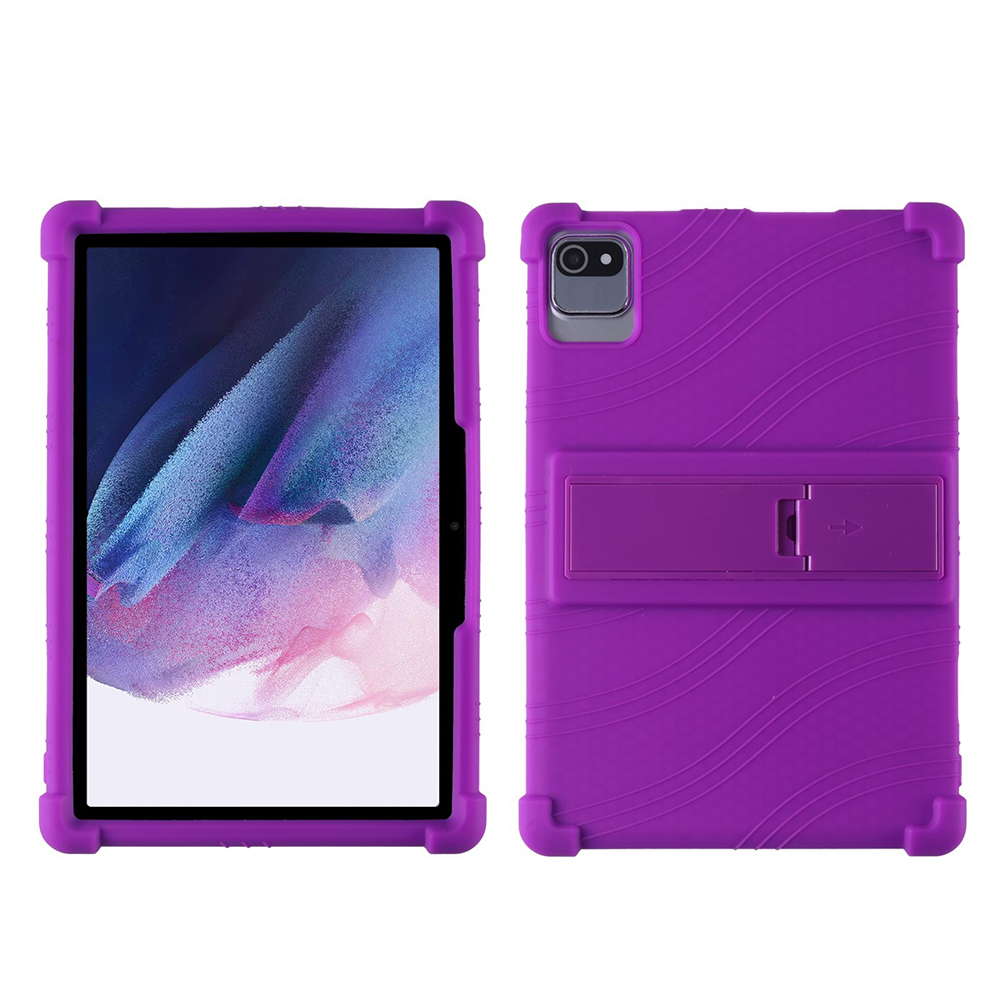 Case For Moderness MB1001 Tablet Safe Shockproof Silicone Stand Cover: PURPLE