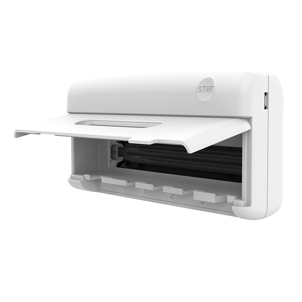 Smart Uv Desinfectie Tandenborstel Scheermes Sterilisator Box Usb Sanitizer Doos Orale Cleaner Box Holder Dental Care Wall Mount Thuis