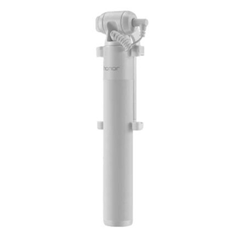 Huawei Honor Selfie Stick Lite monopié con cable extensible obturador de mano para teléfono móvil 70cm AF11L para teléfono P10 P20 lite: White