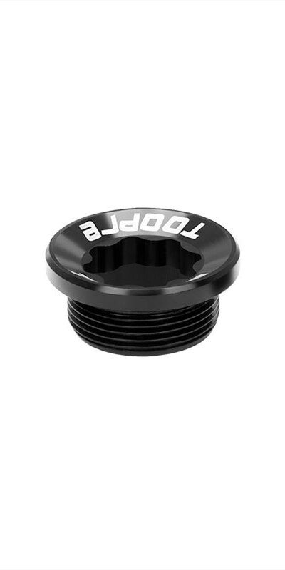 TOOPRE-tornillo de aleación de aluminio para bicicleta de montaña, rueda de cadena integrada Torx, cubierta de manivela EIEIO M20, perno para XT/XTR/SLX/DEORE: M20 Black