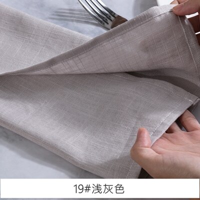 Pościel wiskoza umieszczenie odporna na bakterie podkładka stołowa akcesoria robić dekoracji kuchni w domu W300085: 50x50cm 19 pingche