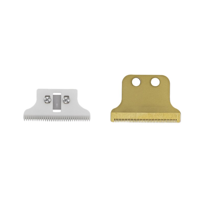 1Set/2Pc Replacement Movable Blade for WAHL 8081 Hair Clipper Trimmer: Gold Ceramic
