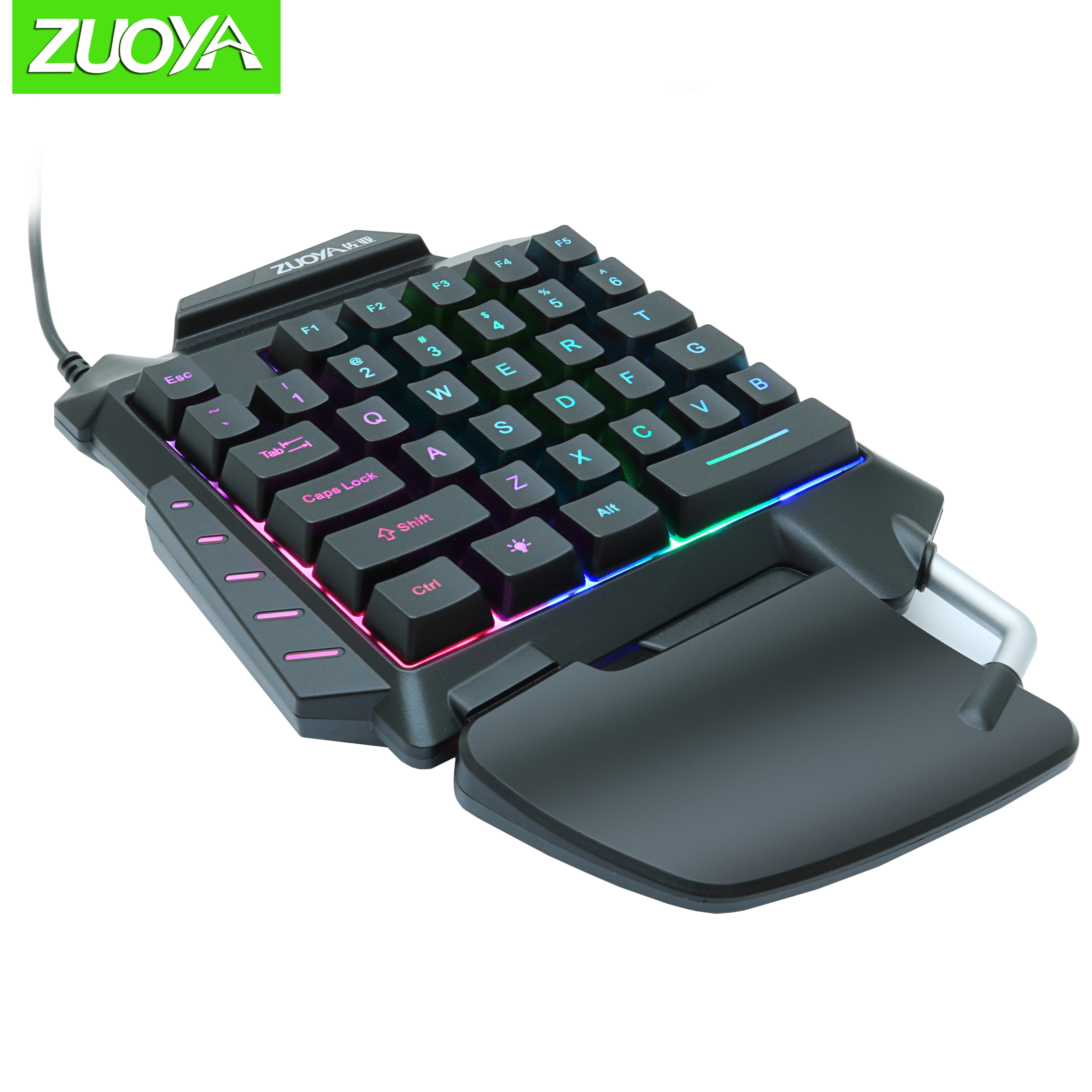 Gaming mouse+35 keys Game Membrane keyboard Combos USB Wired LED backlit for gamer CS