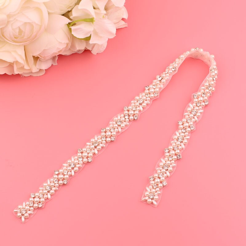Trouwjurk Riemen Dames Riemen Dubbelzijdig Linten Bruidsjurk Riemen Bruiloft Riemen