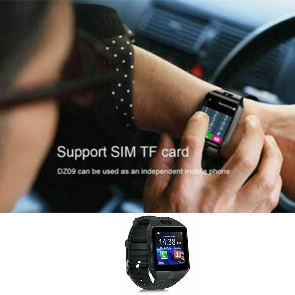 Digital berøringsskærm smart ur  dz09 q18 med kamera bluetooth armbåndsur sim-kort smartwatch til ios android telefoner support