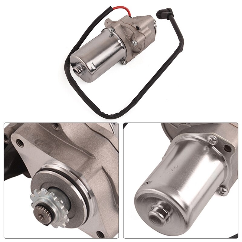 2 Stud Bottom Electric Start Starter Motor for 70Cc 90Cc 110Cc 125Cc Quad Dirt Bike Atv Go Kart Buggy Accessories