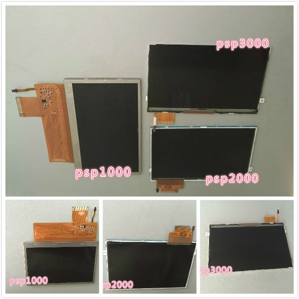 Ersatz LCD Display Bildschirm 4.3 ''für Sony PSP1000 / PSP2000 / PSP3000 Spiel Konsole Zubehör