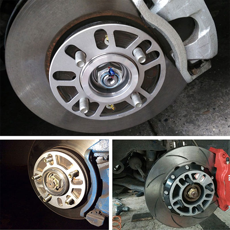 Espaciadores de rueda de coche Universal, adaptador de placa de cuñas, apto para 4x100, 4x114,3, 5x100, 5x108, 5x114,3, 5x, 5x120, 1 unidad