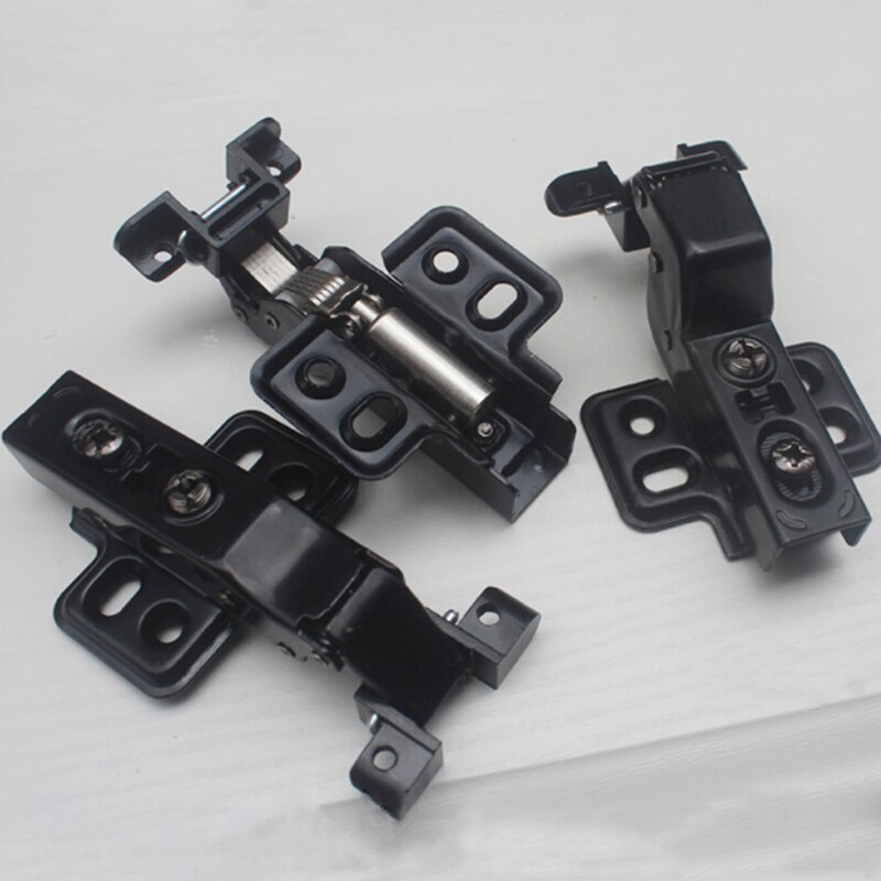 Aluminum Alloy Frame Glass Door Hinge Cold Rolled Steel Silent Hydraulic Built-in Damping Buffer Mute Hinge