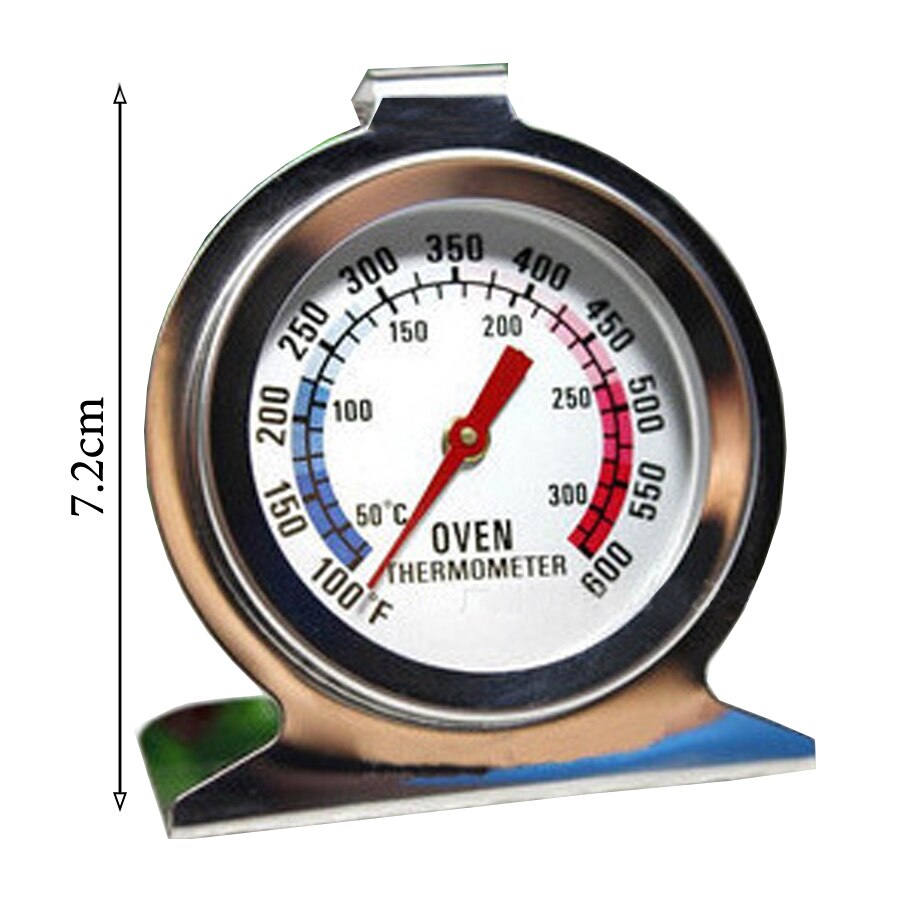Ovn kødtermometer køkken madlavning mad slik termometer stor diameter urskive ingen elektronisk til olie stege bbq grill termometer