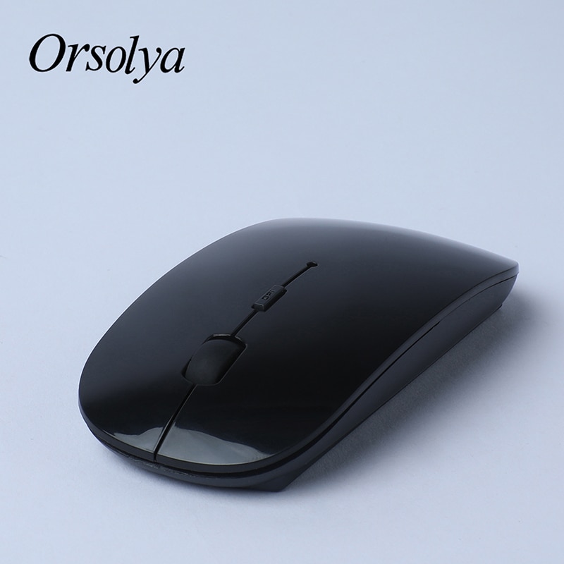 Bluetooth 4.0+2.4G Wireless Mouse Dual Mode 2 in 1 Mouse 1600 DPI Ergonomic Portable Optical Mice For Laptop PC Tablet