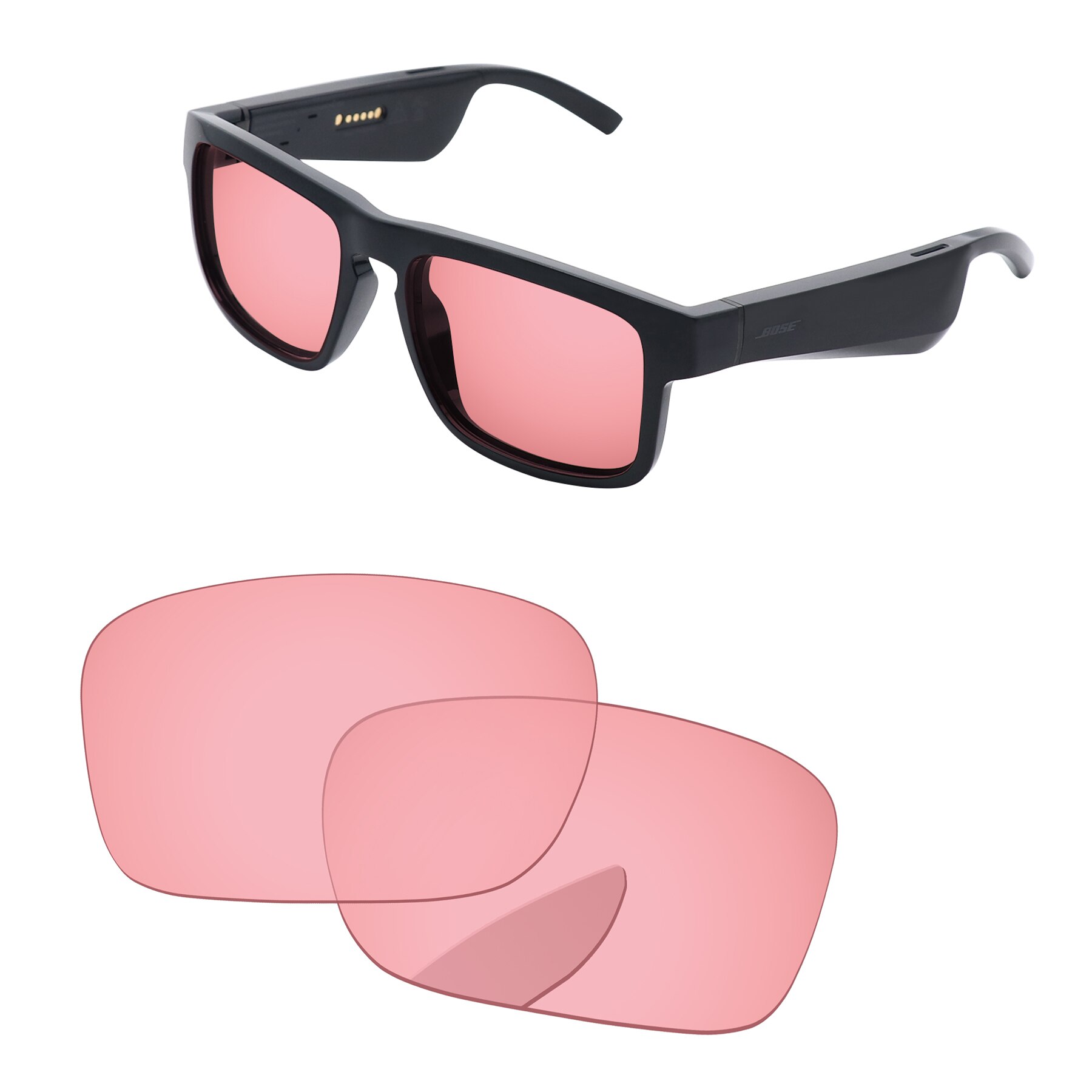 Alphax Ersatz Linsen für Bose Tenor Sonnenbrille Polarisierte-Mehrere Optionen