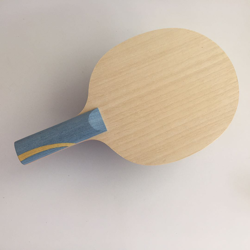 Raqueta de tenis de mesa Lemuria 7 PLY pure wood, raqueta de tenis de mesa ofensiva, raqueta de ping pong FL handle ST, raqueta de tenis de mesa: ST handle
