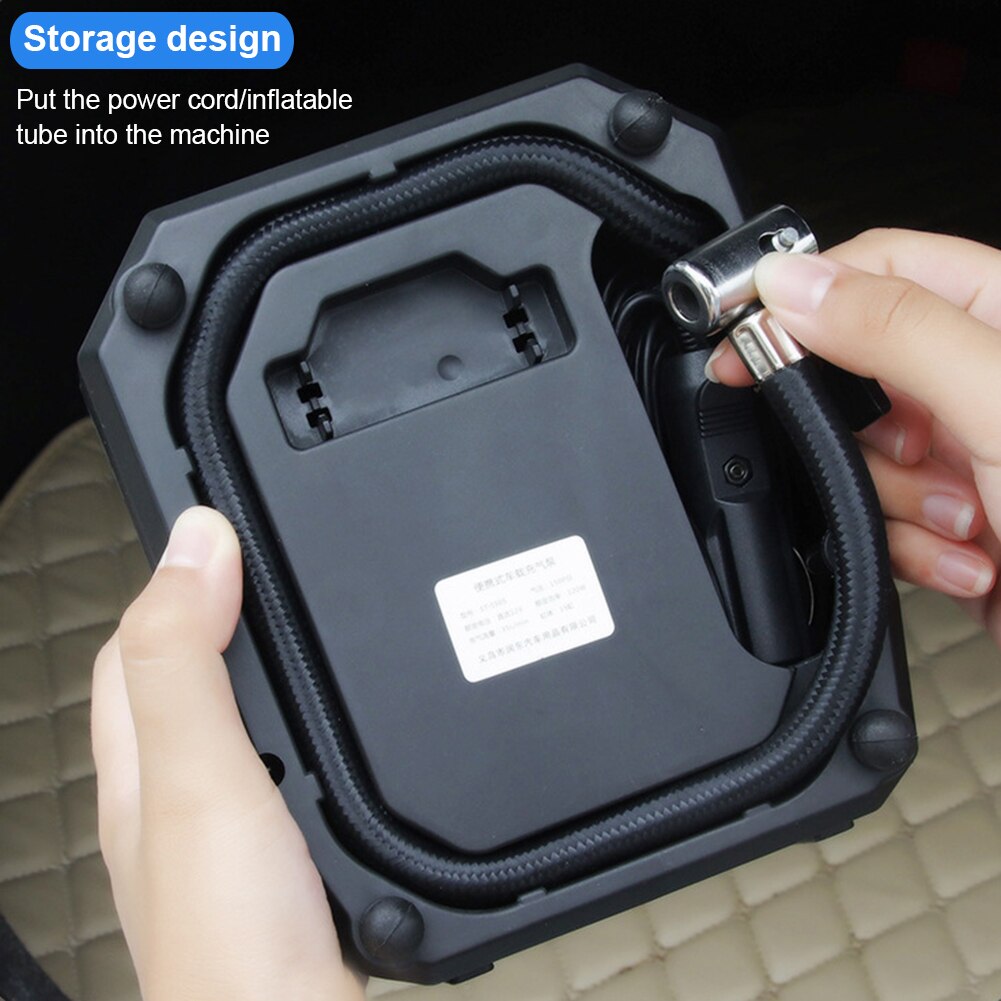 150 PSI Car Air Compressor Digital Tire Inflator DC 12 Volt Car Portable Air Compressor Pump for Auto Car Motorcycles Bicycles