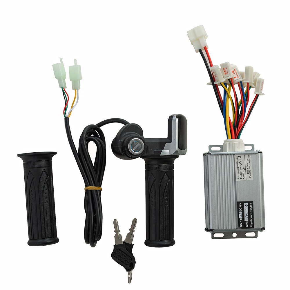 24V 36V 48V Electric Bike Scooter Throttle Brush Controller 250W 350W 500W 1000W for e-bike e-scooter