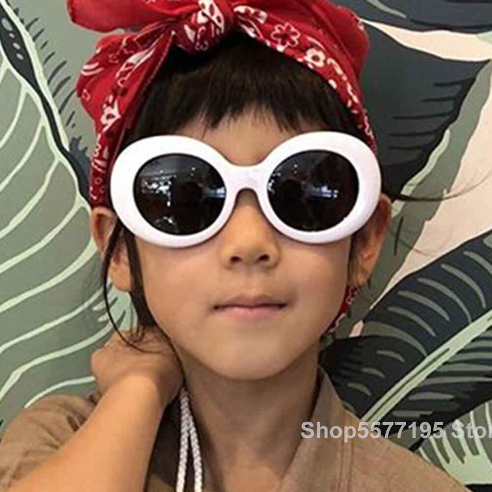 Lapset söpö optiset lasten lasit soikea kehys puhtaat värit syntymäpäiväjuhlakoristeet lasten fantasia infantiilit aurinkolasit