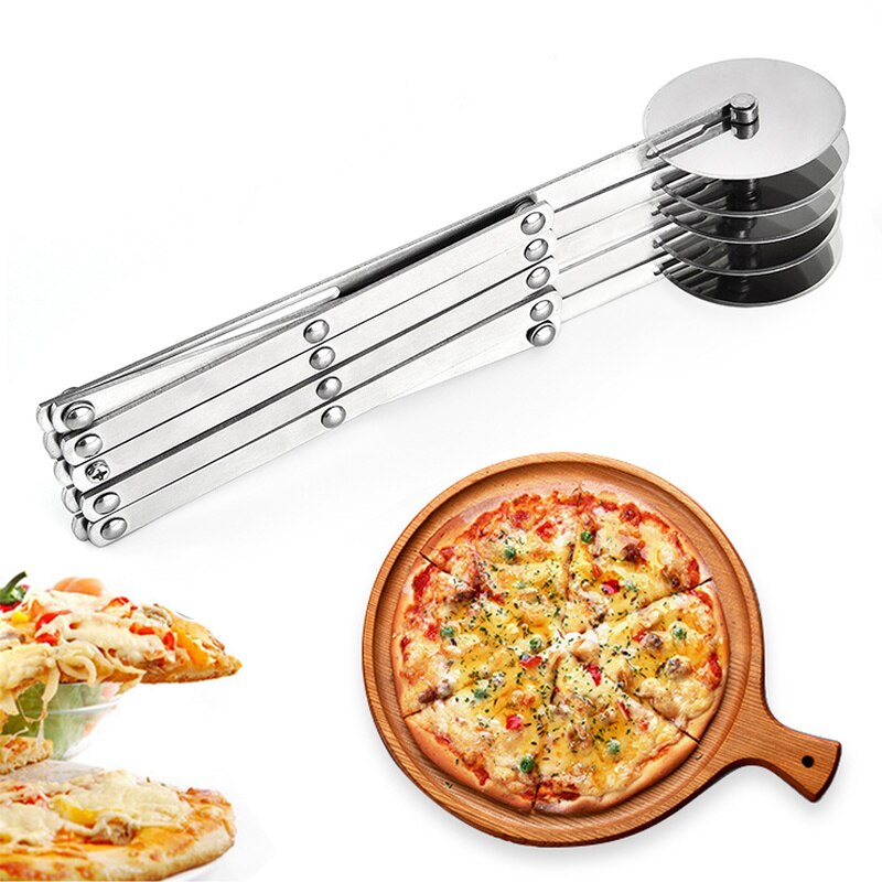 Diameter Pizza Cutter Thuis Familie Rvs Pizza Mes voor Pizza Gereedschap Pizza Wielen Bakken Tool Keuken Accessoires