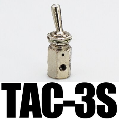 TAC pneumatic toggle valve TAC-3V 3P 3S 4V 4P TAC2-31V 31P 41V 41P Mechanical valve air valve Manual switch cylinder accessories: 3S