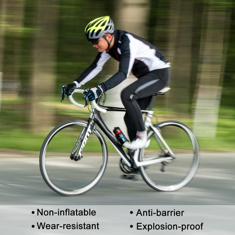 Bicycle Solid Tire 700x23C Wheel Explosion-proof Outer Tires Fixed Gear Free Inflatable Vacuum Tires Road Bike Solid Tire