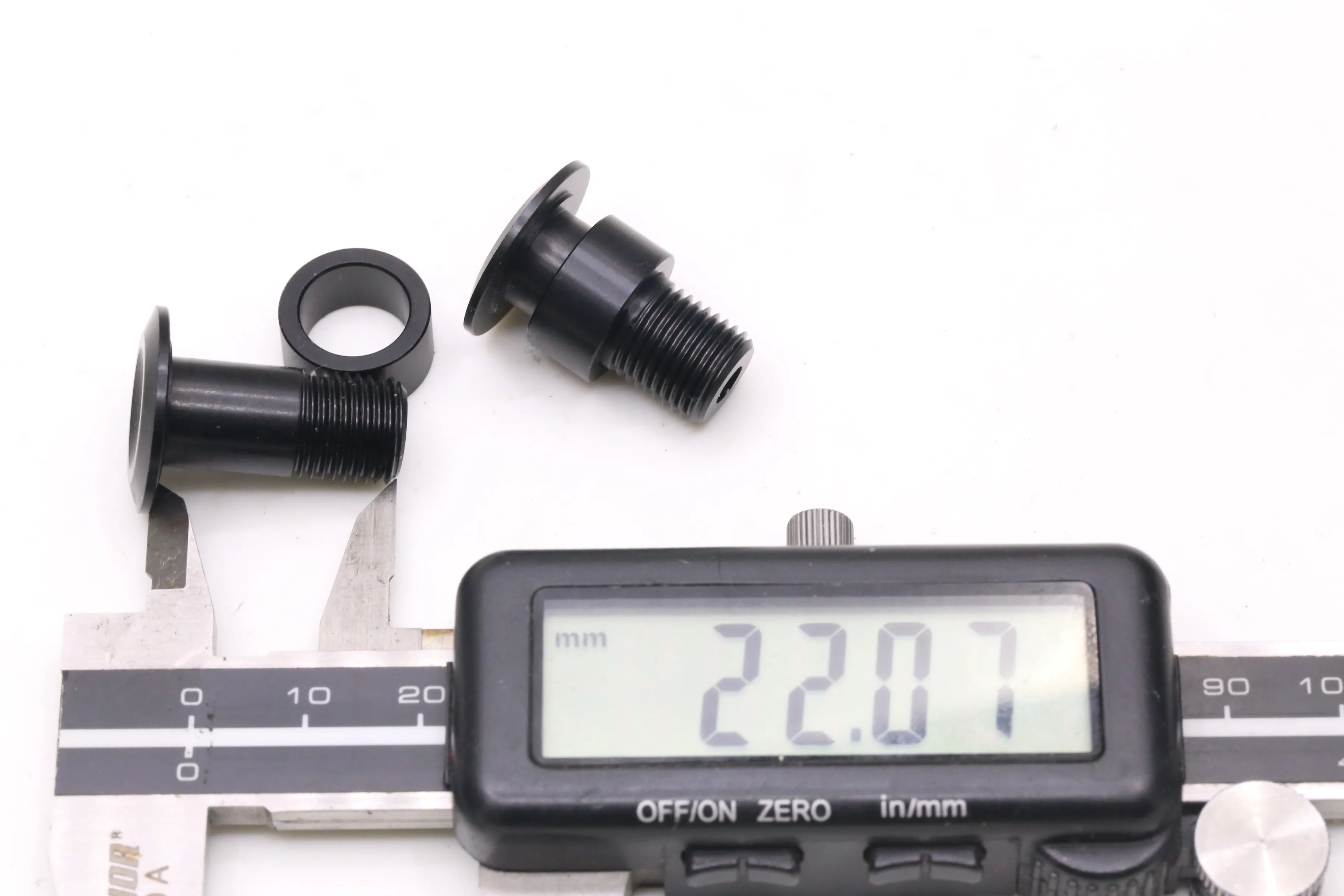 cycle rear shock Trunnion mount Bolt Kit trek 40mm trunnion mount Conversion to standard 54mm trunnion mount