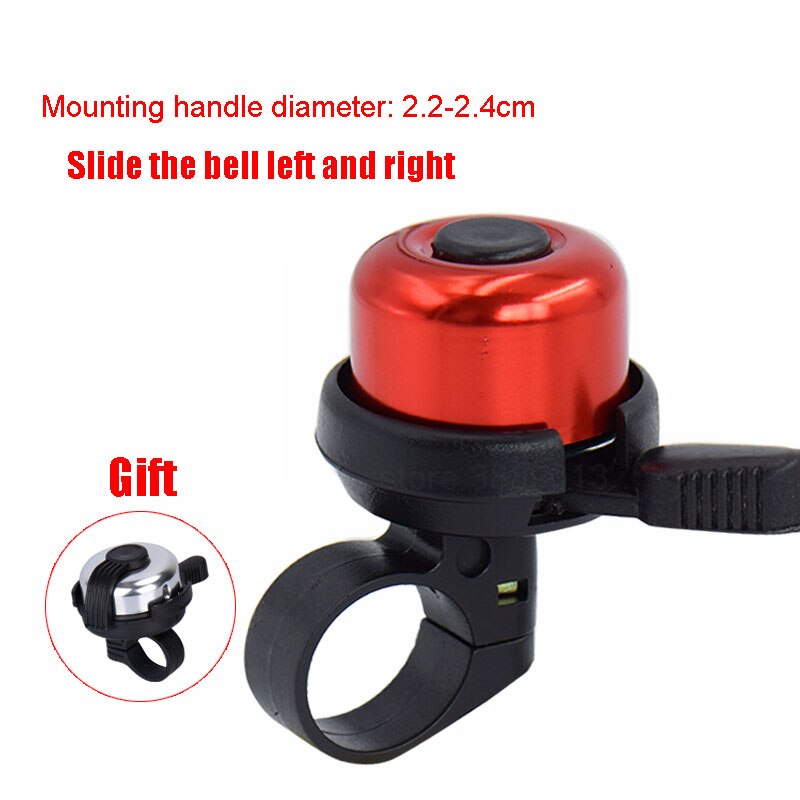 Mountain Bike Compass Bell Speaker Folding Bicycle Horn Loud Handlebar Ring Road Bike Alarm System MTB Cycling Accessories Parts