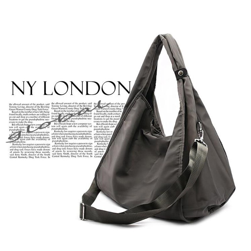 Señora nueva Nylon portátil de compras de gran capacidad Popular bolsa de hombro de las mujeres solo bandolera de hombro de alta cantidad bolso