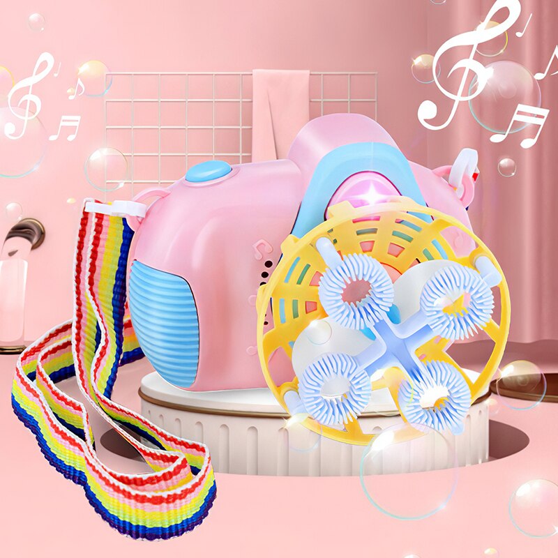 Kinderen Elektrische Ventilator Bubble Camera Speelgoed Automatische Bubble Machine Blower Water Blazen Speelgoed Outdoor Kinderen Speelgoed Automatische Bubble