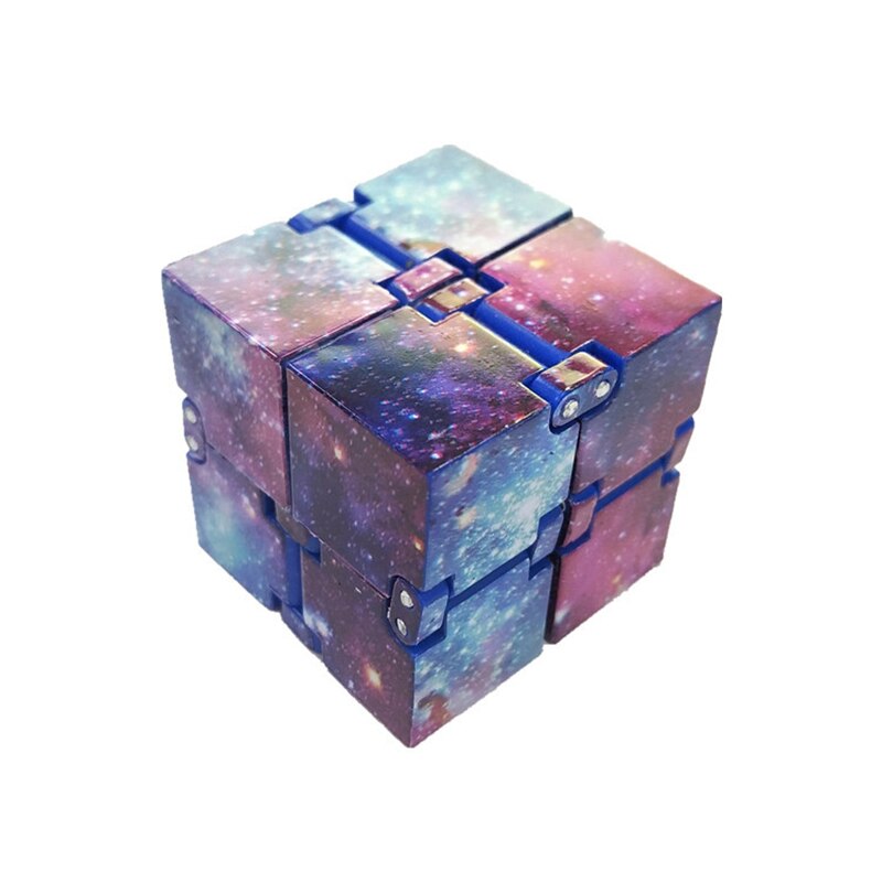 3D Disimballare il giocattolo del Cubo Mini Giocattolo Dito EDC Ansia Alleviare Lo Stress Cubo Blocchi Giocattoli Per I Bambini Divertenti Regalo di Modello di Plastica istruzione