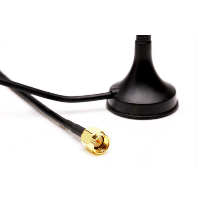 4g monopol antenne sugekopp nett 3 måler sma antenne høyde 31cm 10 dbi gevinst  rg174 kabel til sim 7600a- h sim 7600sa- h sim 7600e