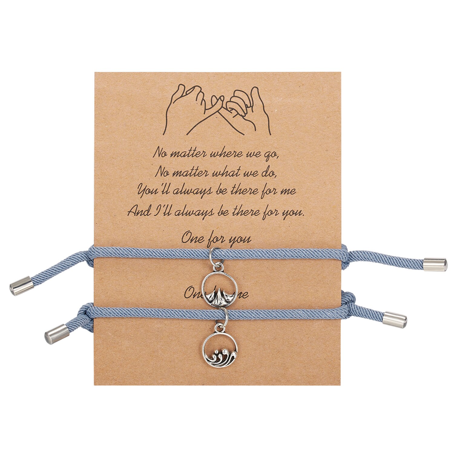 Aantrekkelijke Handgemaakte Armband Vrouwen Mannen Paar Charm Vrouwelijke Mannelijke Magneet Bal Gekoppeld Vriendschap Sieraden: 6