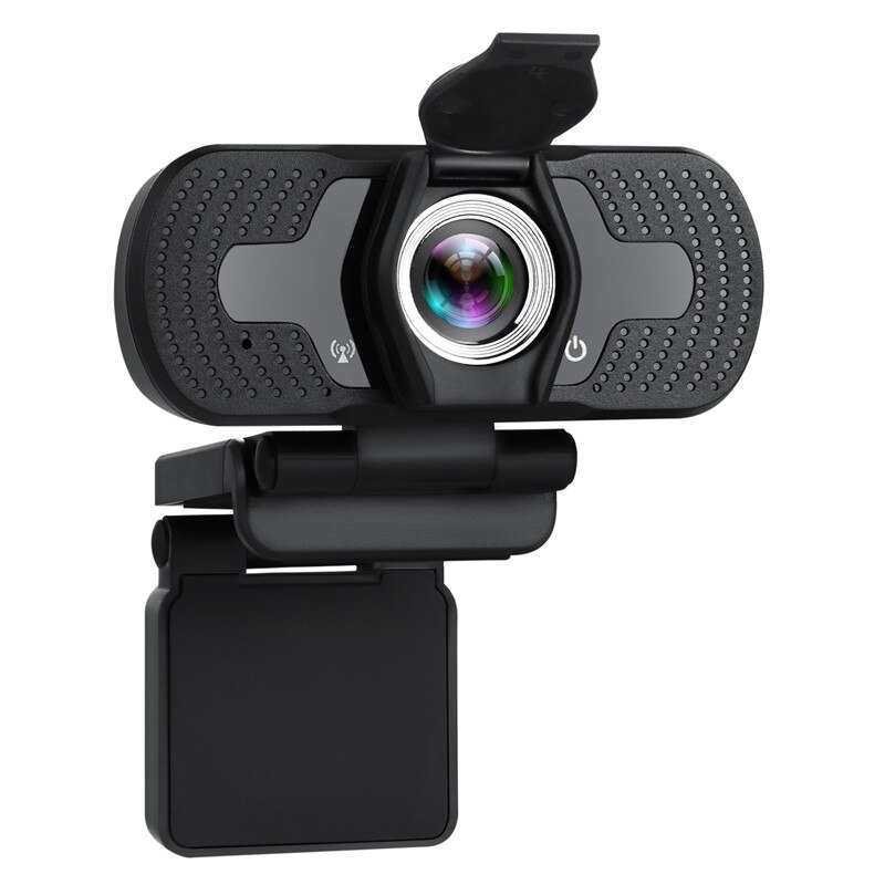 Mini 1080P 30fps HD Computer Camera 2 Million Pixels Fixed Focus 97° Usb2.0 Free Driver Webcam With Microphone