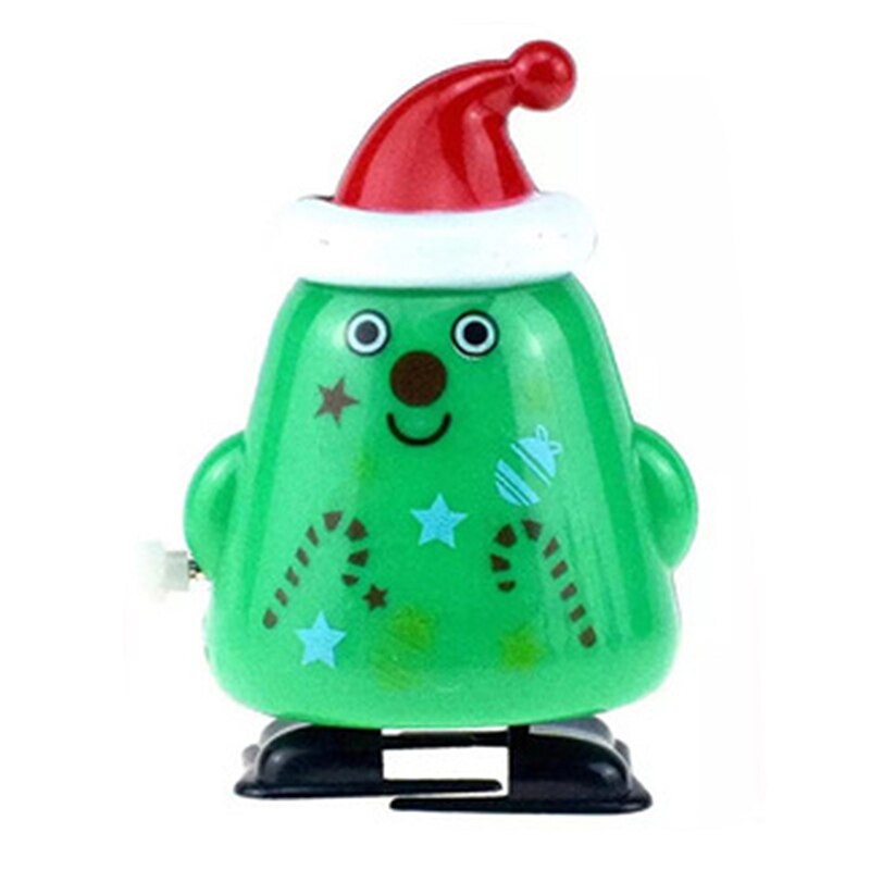 1 Pc Grappige Kerstman Educatief Speelgoed Kerst Clockwork Wind Up Toyarrival Wind Up Classic Baby Speelgoed vintage: type B