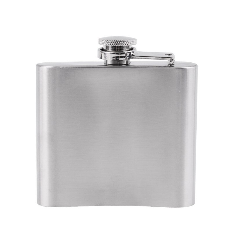 5 Oz Rvs Heupfles Liquor Whisky Alcohol Cap Trechter Drinkware Voor Drinker Heupfles