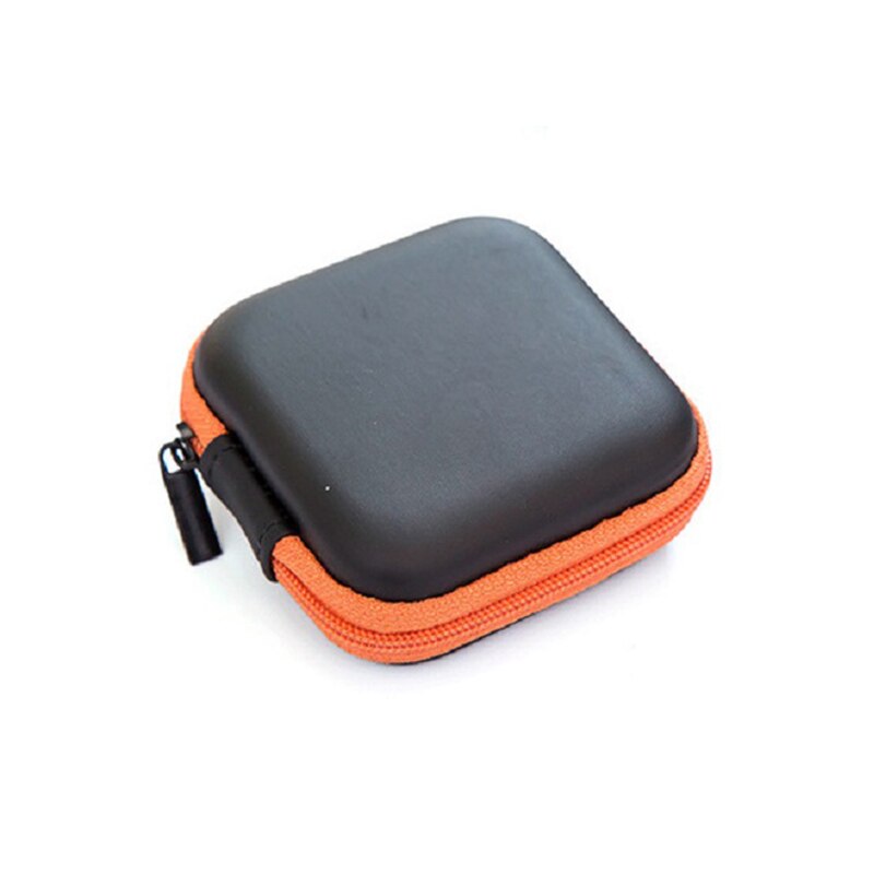Mini zíper duro fone de ouvido caso titular portátil fones de ouvido bolsa caixa de armazenamento saco de proteção cabo usb organizador armazenamento: 05