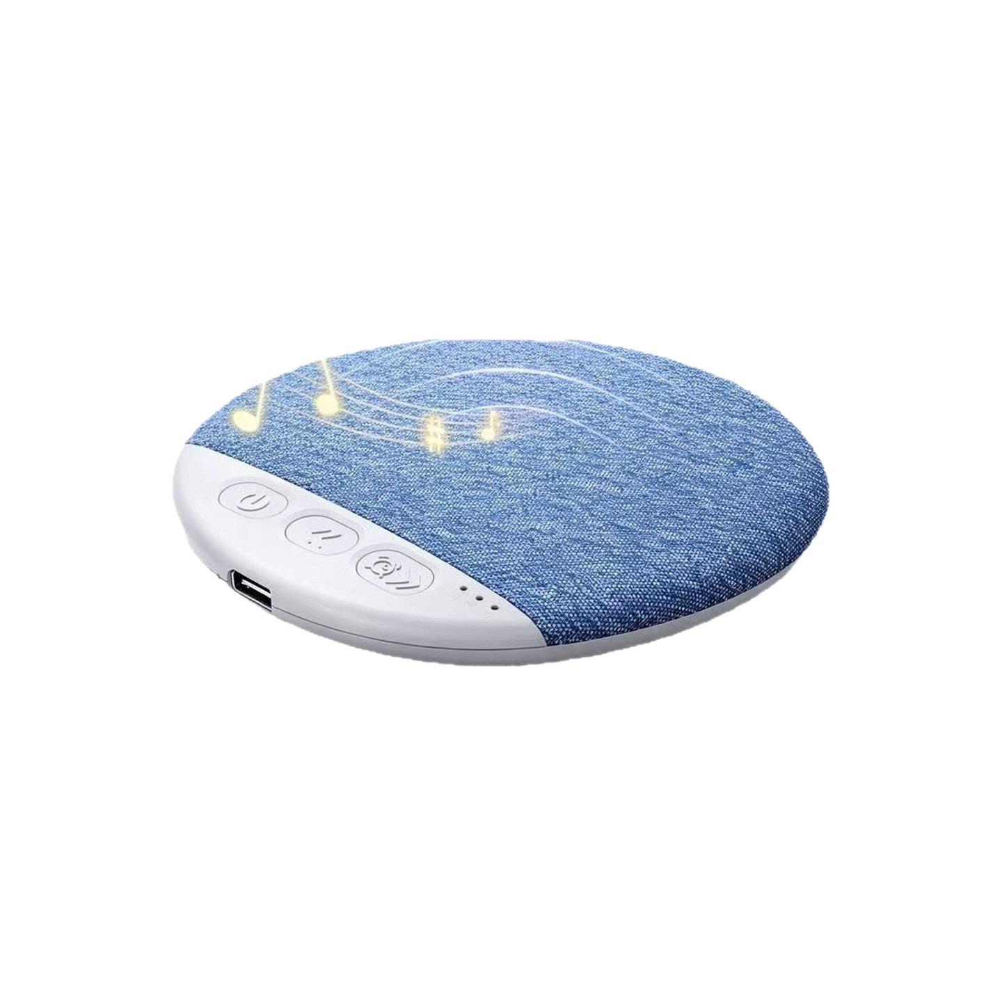 Bone Conduction Under Pillow Speaker: Wireless Bluetooth Sleep Soundbar, Timer Auto-Off, Tinnitus Masking White Noise Box: Default Title
