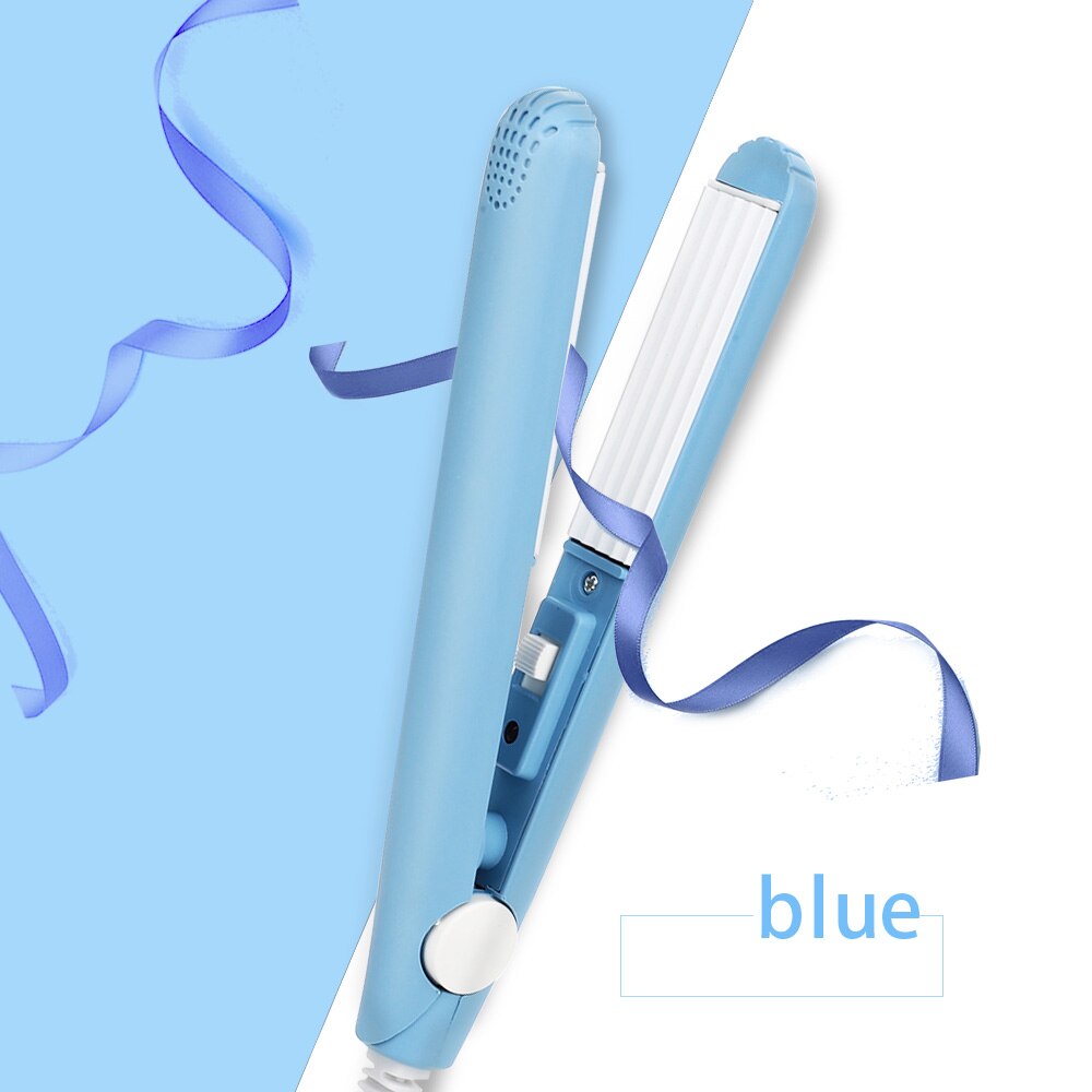 Curling Tool Krullend Haar Stok Haar Curler Draagbare Major 2 Kleuren Beauty Gezondheid Reguleren Temperatuur Curl Machine: Blue