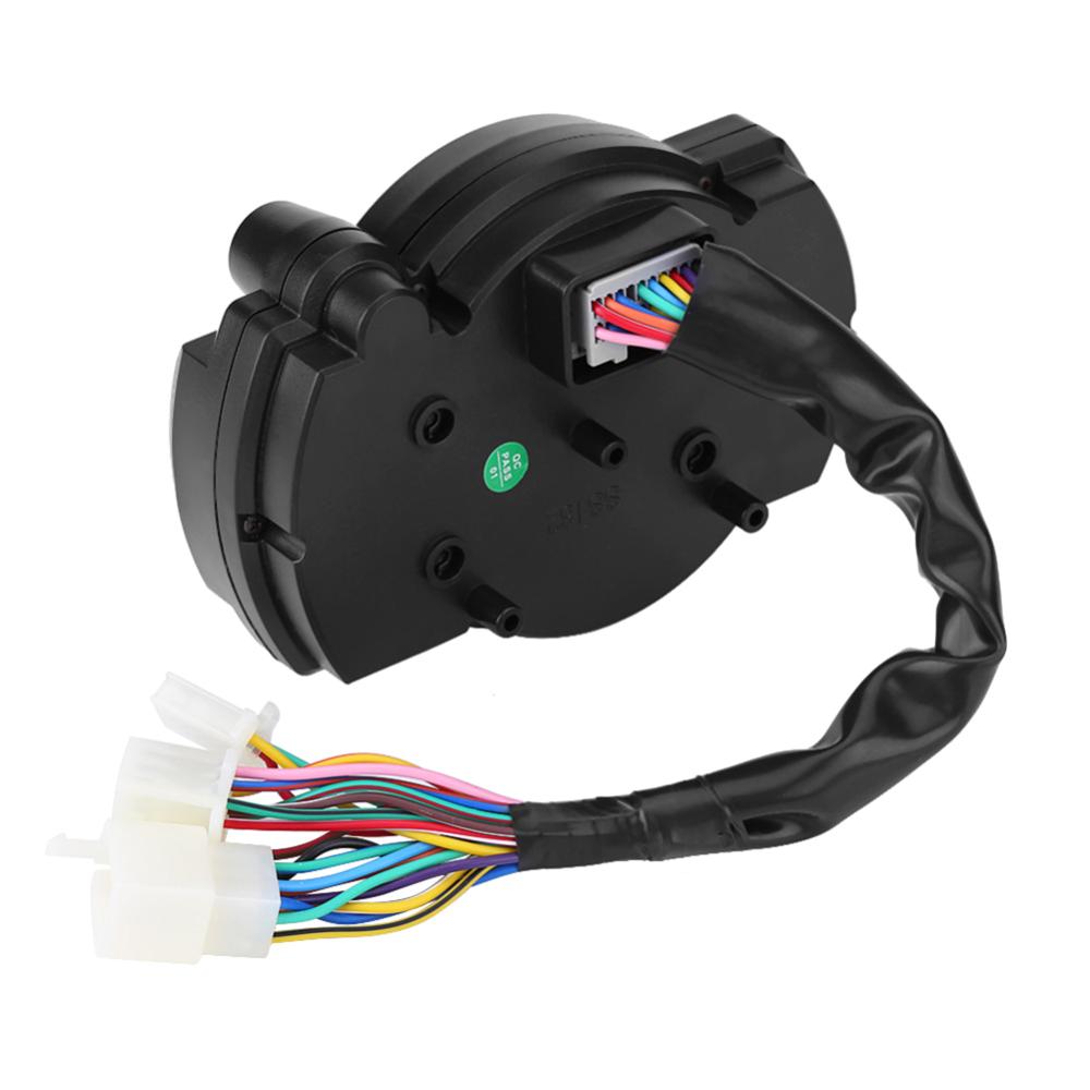 Universal Motorcycle Digital Speedometer Odometer 15000rpm Motorcycle Speedometer Gauge Tachometer Display LCD Gauge