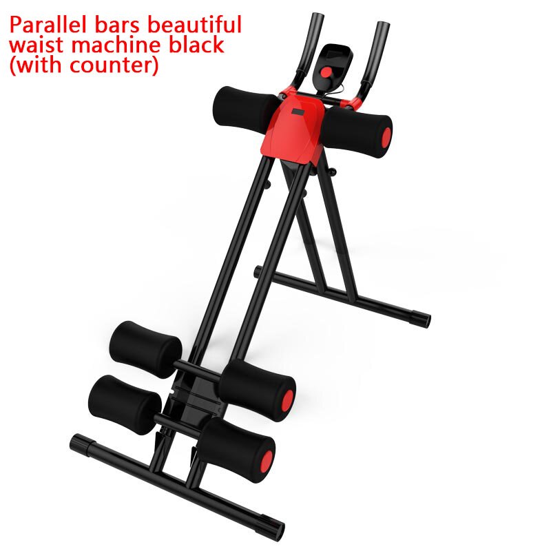 Abdomen Roller Home Unisex Waist Beauty Machine Thin Waist Abdomen Fitness Equipment Abdominal Training Sports Non-slip XB: Black