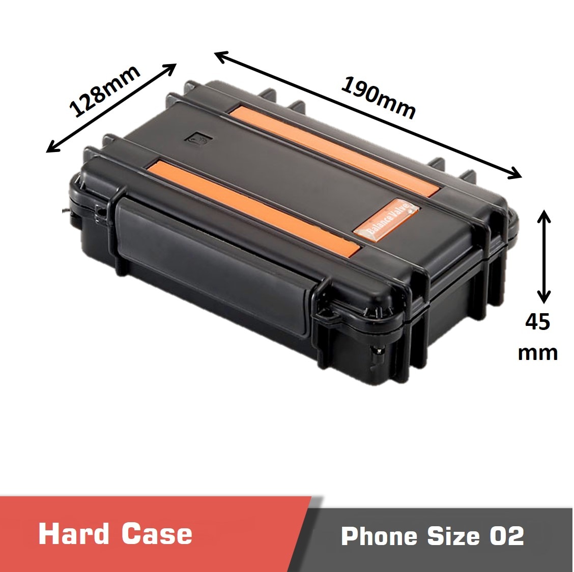 Aura Industrial Box IP67 Rugged Enclosure Hard Case For Smart Devices / Alternative iPhone