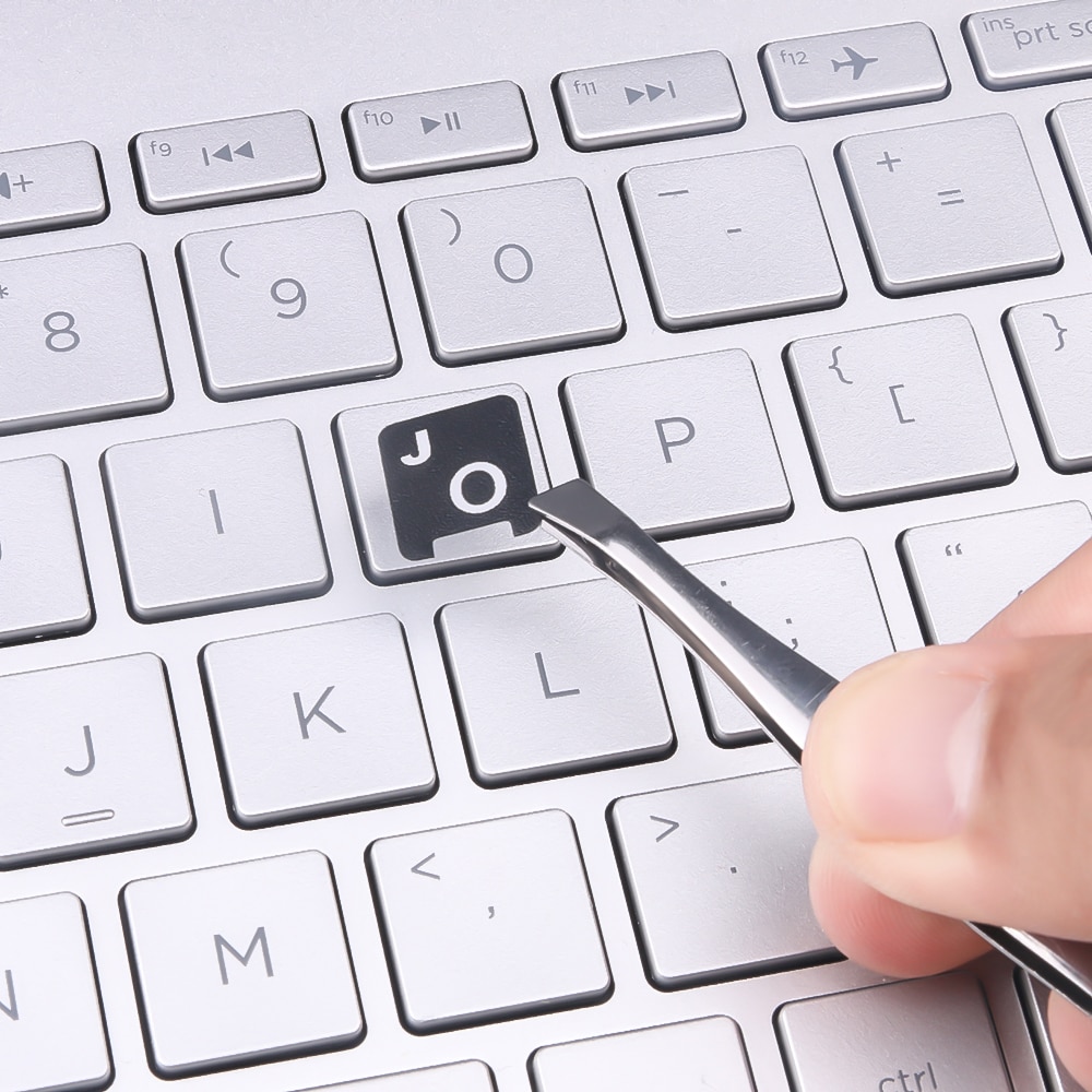 Waterproof Keyboard Stickers Arabic/French/Spanish/Russian Keyboard Covers For Notebook Computer Desktop Keyboard