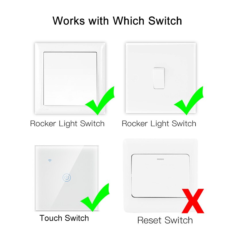 Tuya ZigBee 3.0 Smart Switch Module With/ No Neutral 2 Way Wireless Control Switch Relay Support Zigbee2MQTT Work with Alexa