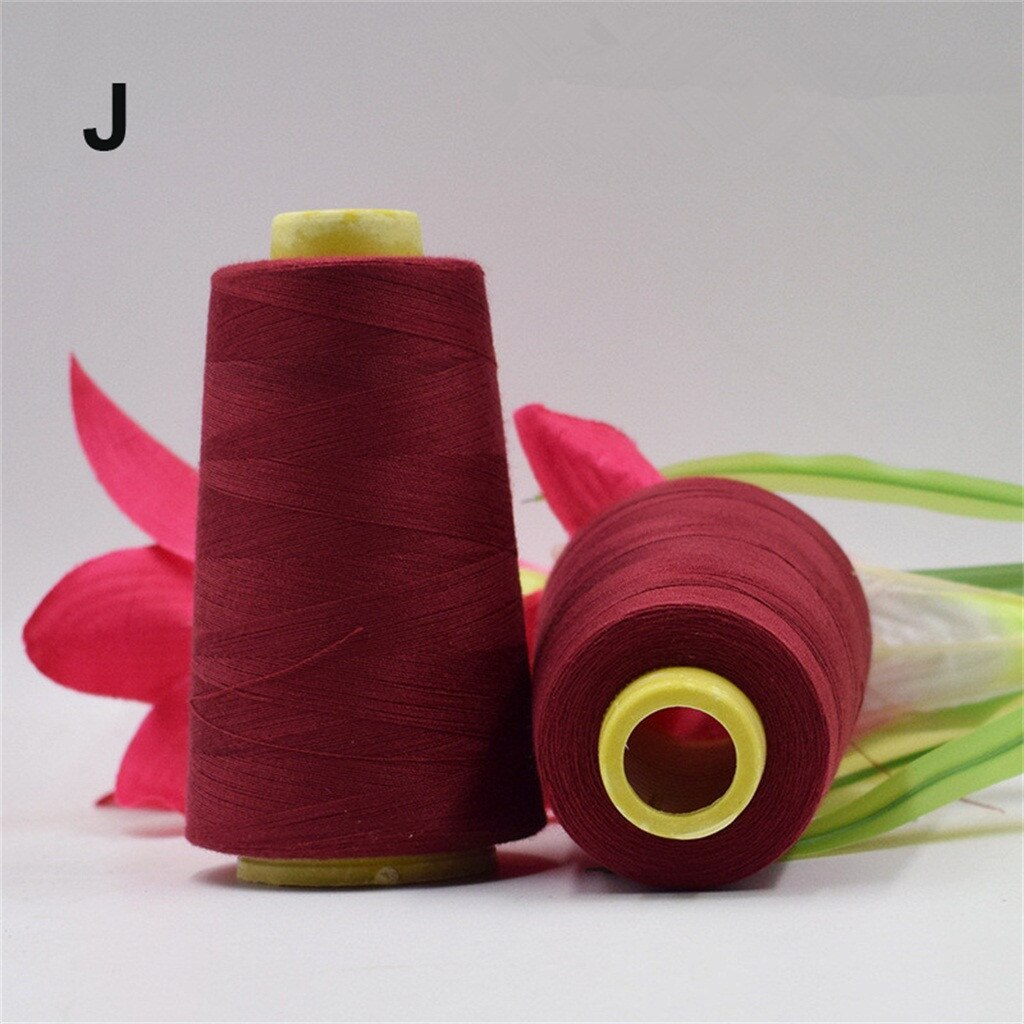 Sewing Threads Polyester 3000Yards Per Spools for Hand & Machine Industrial Sewing Thread Machine 40S/2 Threads Sewing Supplies: J