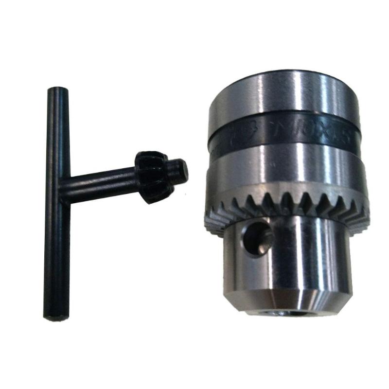 Electric Drill Chuck Angle Grinder Drill Chuck with Chuck Key Self-locking Iron Collet Electric Accessories