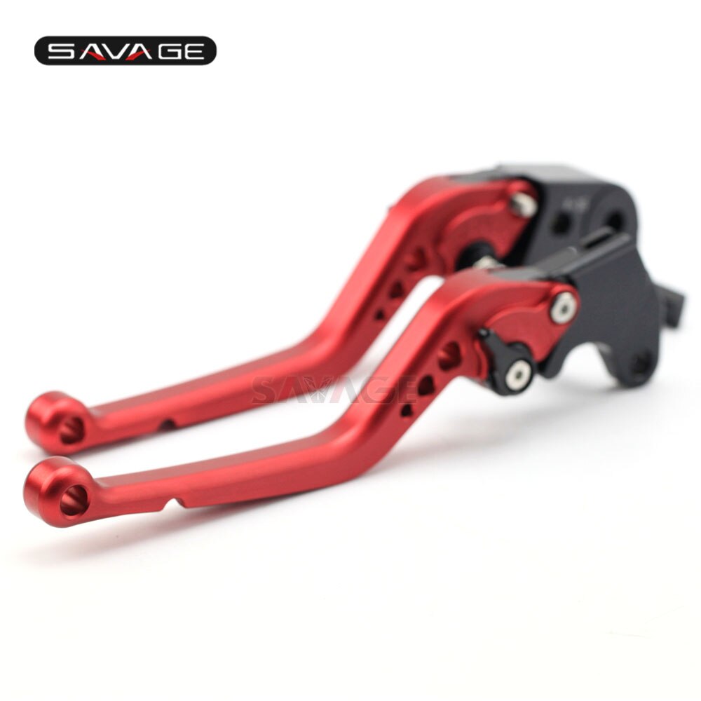 Long Court Levier D'embrayage De Frein Leviers Pour HONDA NC 700S 700X 750S 750X CTX 700 750 VFR400R VTR250 NC700S NC700X NC750S NC750X CNC: long red