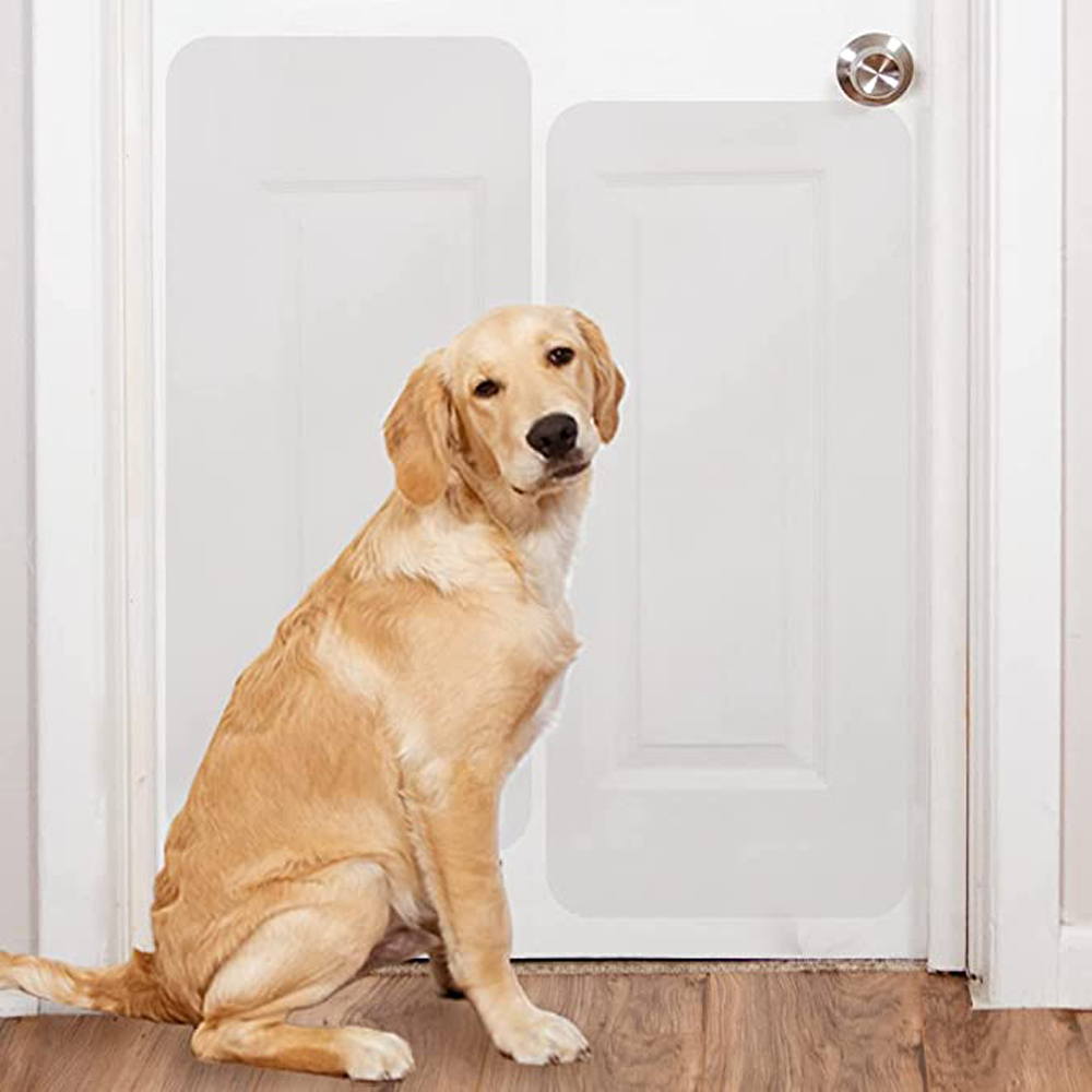 Door Protector Anti-Scratch Guard for Furniture and Wall, Door Scratch Shield for Dog and Cat Clawing, Scratching